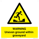 warning-uneven-ground-within-graveyard~